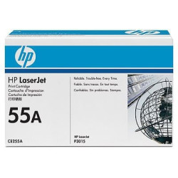 Toner hp nero p-3015dn 6.000 pagine [ce255a]