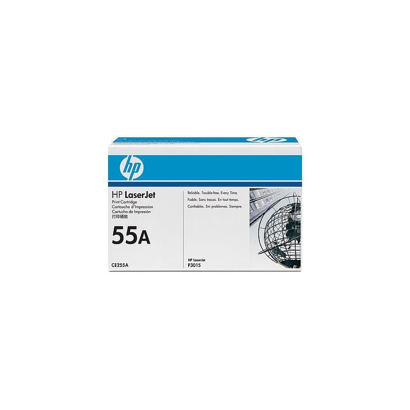 Toner hp nero p-3015dn 6.000 pagine [ce255a]