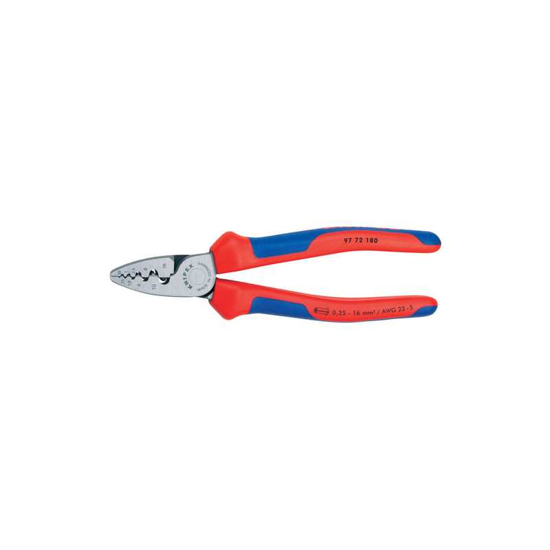 pinza crimpatrice knipex 97 72 180 [9772180]