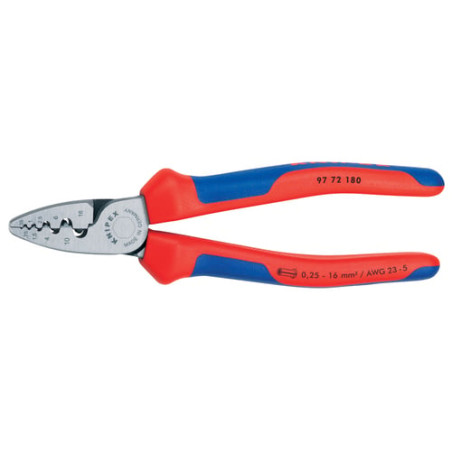 pinza crimpatrice knipex 97 72 180 [9772180]