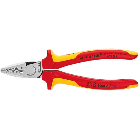 Pinza crimpatrice knipex 97 78 180 [9778180]