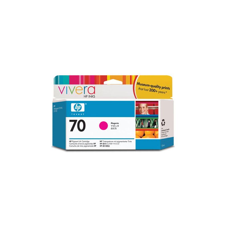 Cartuccia hp 70 magenta vivera [c9453a]