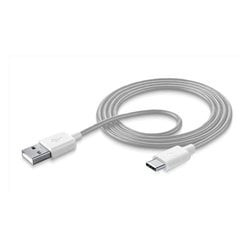 Cavo cellular line usb-a a usb-c smart data cable m/m bianco