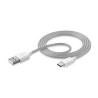 Cavo cellular line usb-a a usb-c smart data cable m/m bianco