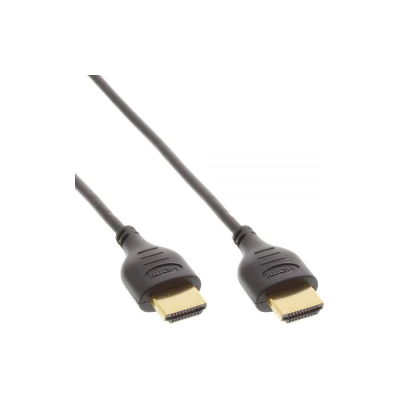 Cavo inline high speed hdmi ethernet m/m 1m, superslim, contatti