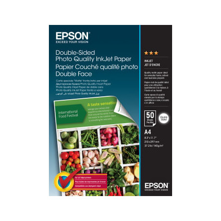 Fogli espon c13s400059 double-sided photo quality inkjet paper