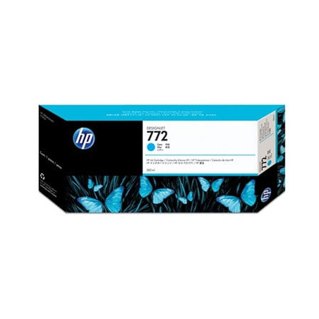 Cartuccia hp designjet 772 da 300 ml ciano [cn636a]