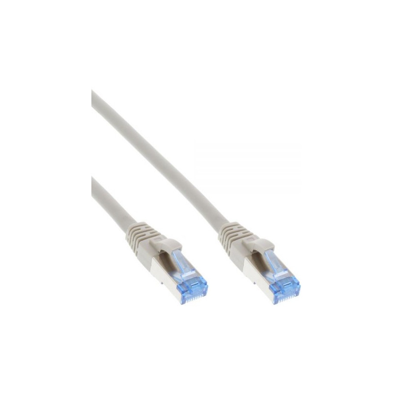 Cavo di rete patch inline lan, s/ftp (pimf), cat.6a (10giga), 500mhz,