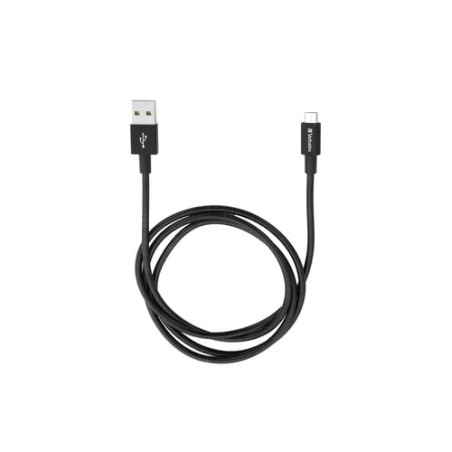 Cavo verbatim usb-a a micro usb m/m 1m nero [48863]