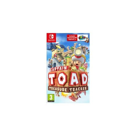Nintendo captain toad: treasure tracker, 3ds videogioco basic