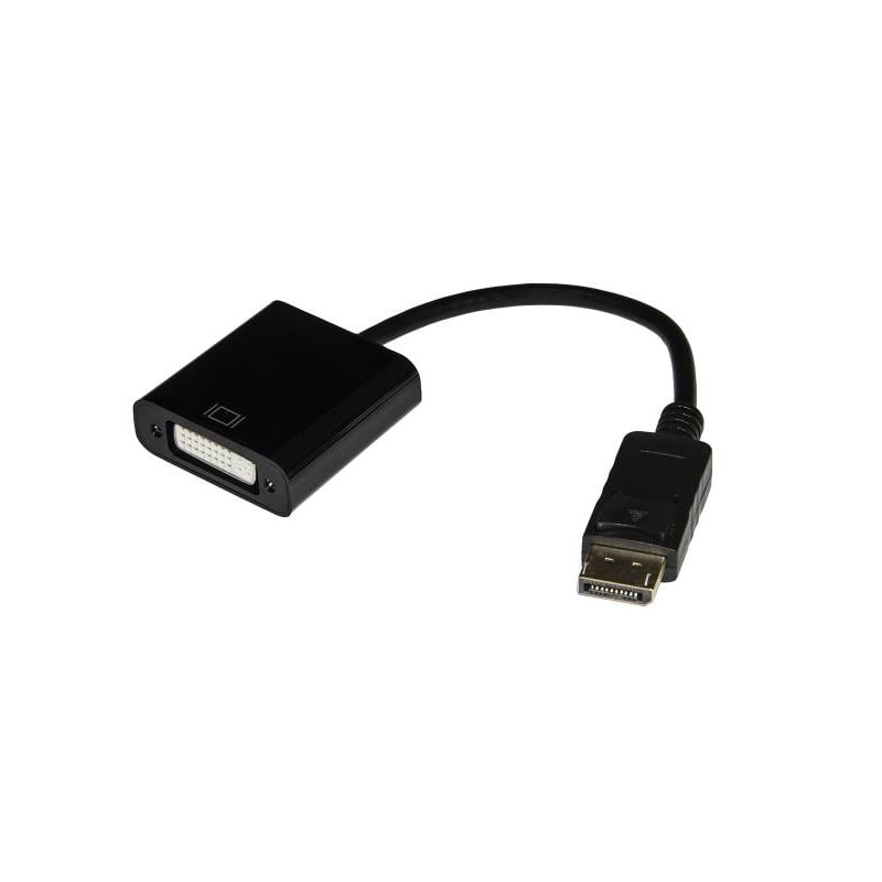 Adattatore link hq displayport a dvi m/f