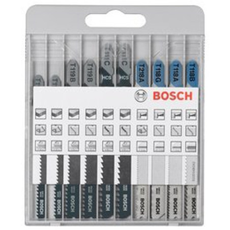 Set lame bosch basic per metallo e legno 10 pezzi [2607010630]