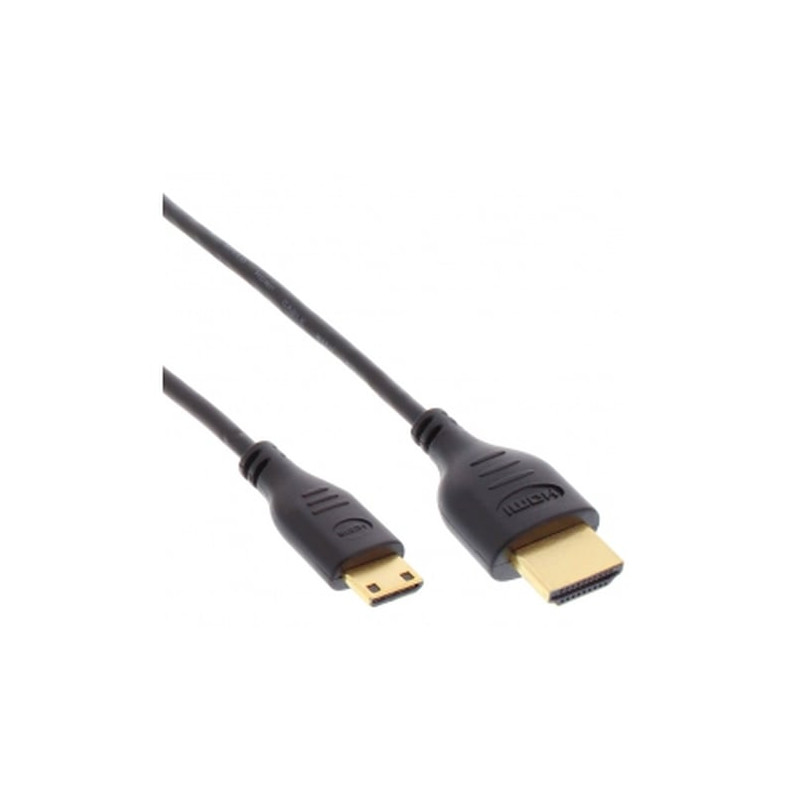 Cavo inline cavo hdmi high speed ethernet mini c a hdmi a m/m, 0,5m,