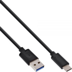 Cavo inline cavo usb 3.1, type-c a type a m/m, 1,5m nero [35714]