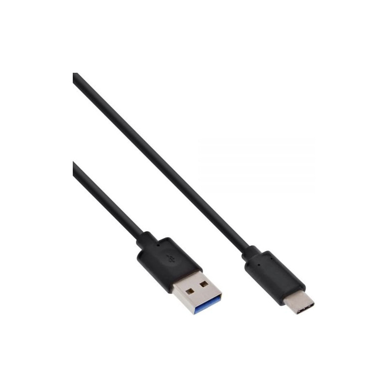 Cavo inline cavo usb 3.1, type-c a type a m/m, 1,5m nero [35714]