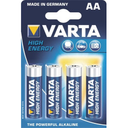 Pila alcalina varta high energy aa 1.5v 4pz [04906 121 354]