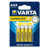 Set di pile varta superlife lr3/aaa 4pz [02003 101 414]