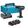 Trapano avvitatore makita ddf482rfj 18v con 2 batterie bl1830b [ddf482rfj]