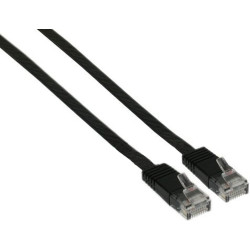 Cavo di rete patch inline piatto, u/utp, cat.6, guaina pvc, cu (100