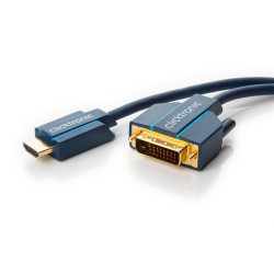 Cavo clicktronic hdmi dvi-d m/m 2 m alta qualitÃ 