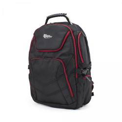 Zaino per notebook white shark 17.3'' nero/rosso