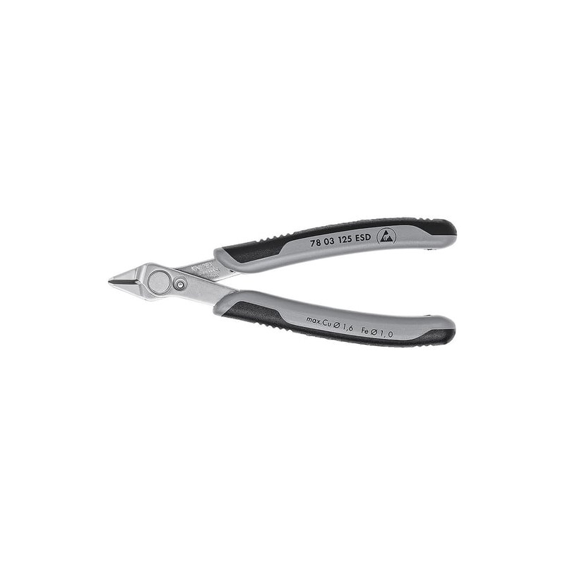 Pinza knipex electronic super knips esd, 78 03 125 esd [78 03 125
