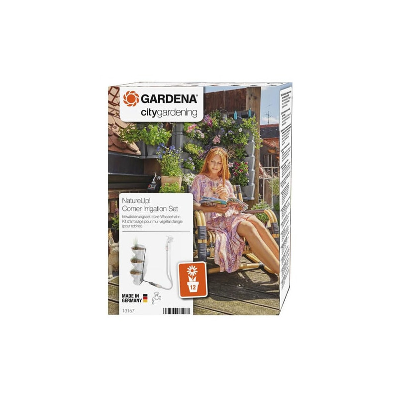 Kit irrigazione per set angolare gardena 13157-20 natureup! [13157-20]