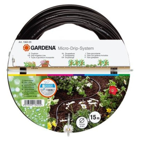 Tubo da giardino gardena 1362-20 4,6mm, 15m [1362-20]
