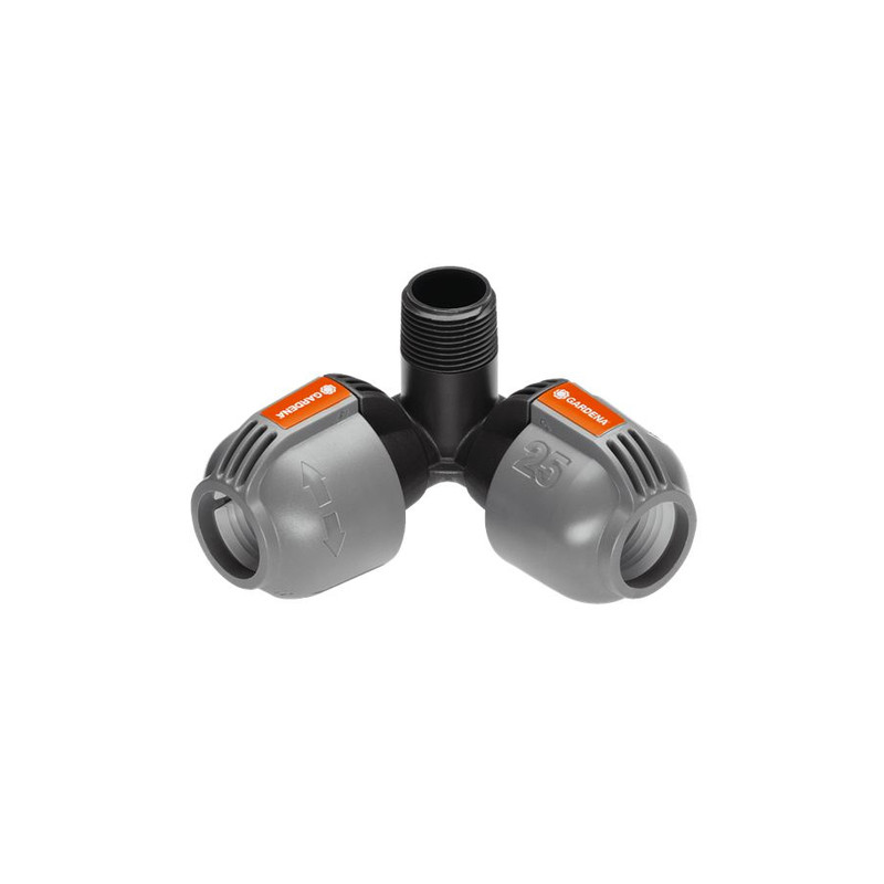 Raccordo angolare per filetto esterno per sistema pop-up! gardena