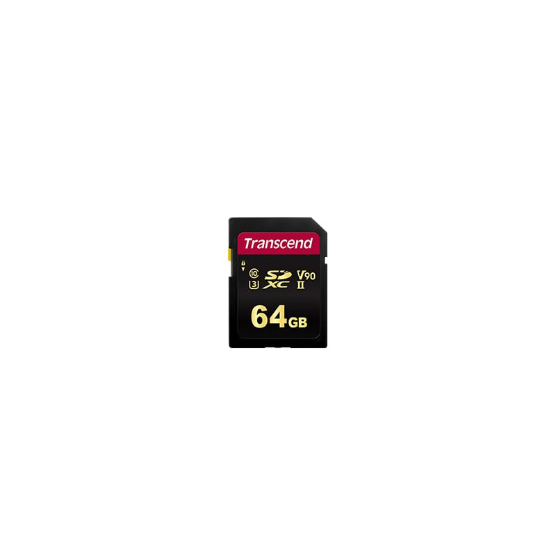 64gb scheda sdxc transcend 700s class 10 uhs-ii u3 v90 [ts64gsdc700s]