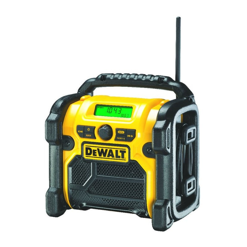 Radio stereo dewalt dcr019 da cantiere [dcr019-qw]
