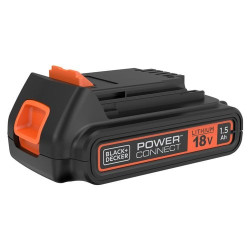 Batteria ricaricabile black&decker bl1518-xj, 18volt 1,5ah