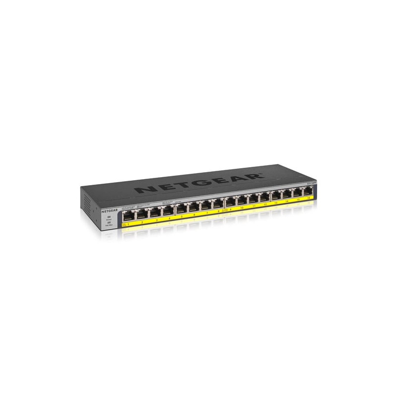 Switch netgear gs116pp 16 porte poe gigabit ethernet 10/100/1000