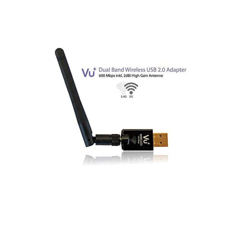 Adattatore wireless usb vu+ 600 mbps [13180]