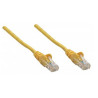 Cavo di rete patch intellinet in rame cat. 6a sftp lszh 0,25m giallo