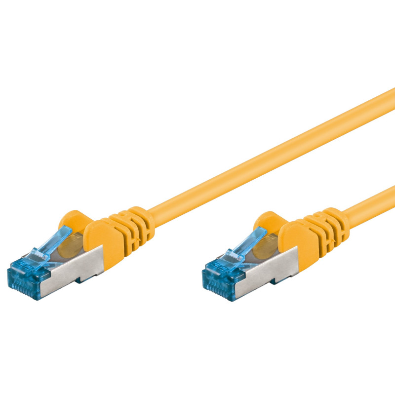Cavo di rete patch intellinet in rame cat. 6a sftp lszh 15m giallo
