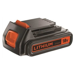 Batteria black&decker slidepack 18v 2ah [bl2018-xj]