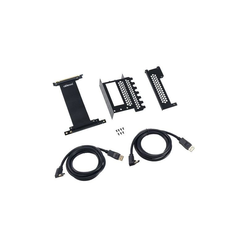 Kit di installazione cablemod verti pci-e bracket 2xdp bk -