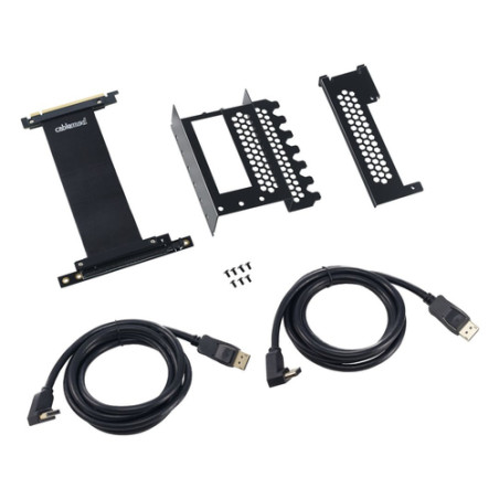 Kit di installazione cablemod verti pci-e bracket 2xdp bk -