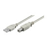 Cavo goobay usb 2.0 type-a a type-b m/m 3,0m grigio [68713]