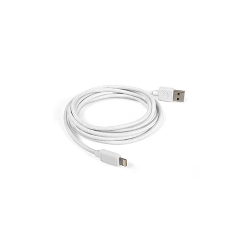 cavo owc premium usb a lightning m/m 2,0m bianco [nwtcblusbl2mw]