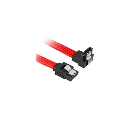 Cavo sata sharkoon sata iii angolato 90gradi 60cm rosso [4044951016556]