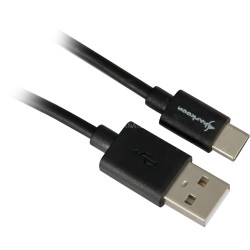 Cavo sharkoon usb 2.0 type-a / type-c m/m 2,0m nero [4044951021628]