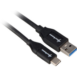 Cavo sharkoon usb 3.1 type-a / type-c m/m 1,0m nero [4044951021147]