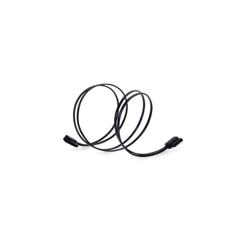Cavo sata silverstone cp11 sata iii maschio/maschio 0.5m nero [sst-cp11b-500]
