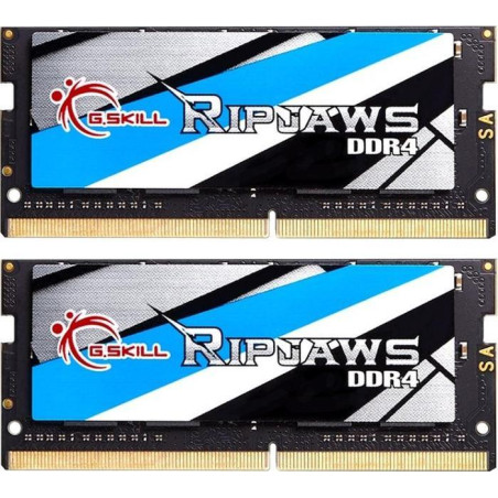 Ram so-dimm ddr4 16gb g.skill ripjaws 2666 mhz cl19 nero [f4-2666c19d-16grs]