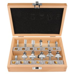 Set di frese makita d-53556 12 pezzi [d-53556]