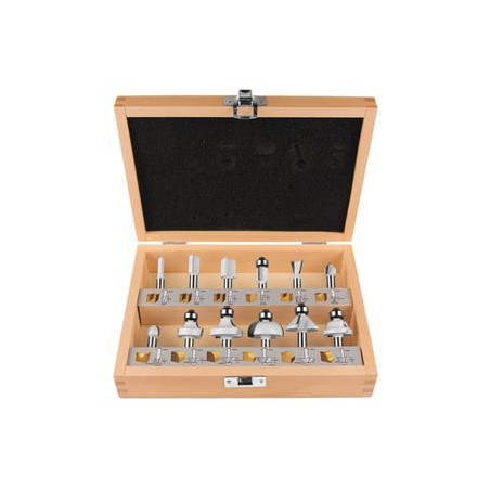 Set di frese makita d-53556 12 pezzi [d-53556]