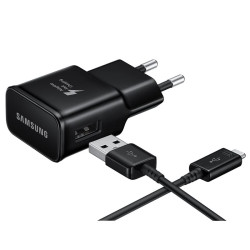 Alimentatore da rete samsung 15w + cavo type-c 1,5m nero [ep-ta20ebecgww]