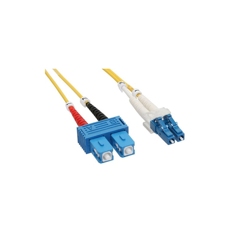 Cavo fibra ottica inline duplex, lc/sc, 9/125, os2, 3m [88656n]